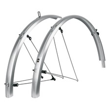 Image of SKS BLUEMELS 28", 45MM MUDGUARD SET - SILVER