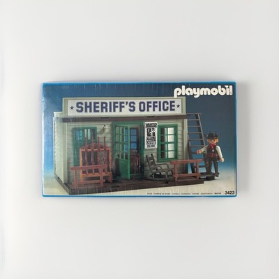 Playmobil 3423 - Western Sheriff´s Office | EOL | Sealed | Folie | 1982 NEU OVP