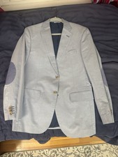 NWT 595 Bayside Blue Linen Cotton VINEYARD VINES BLAZER SPORTCOAT 38R 38 REG