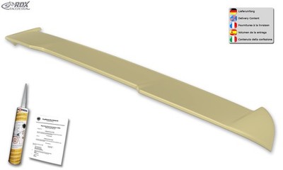 RDX Heckspoiler für Dacia Sandero 3 DJF 2020+ Dachspoiler Spoiler Zubehör Tuning
