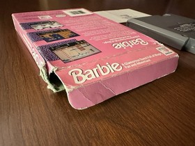 Barbie (1991, NES) Nintendo RARE Cart, Box, Case and Manual - Tested and Working