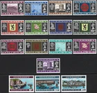 1969 Guernsey Sg 13/28 Pre-decimal Definitive Set MNH