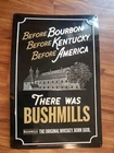 3D Bushmills Irish Vintage Tin Metal Bar Sign Poster Man Cave Collectible New