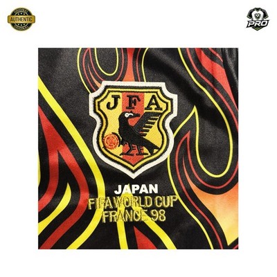 Japan 1998 World Cup Goalkeeper Jersey – “Flame” Edition – Size M
