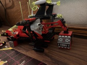 Lego Space M Tron 6956 Stellar Recon Voyager Set 1990 Incomplete w/Instruction