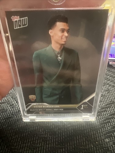 Victor Wembanyama [Draft] #D1 2023 Topps Now card