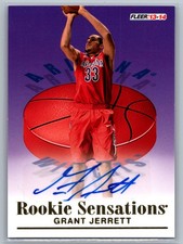 2013-14 Fleer Retro #RS-12 Grant Jerrett Arizona Wildcats AU Auto