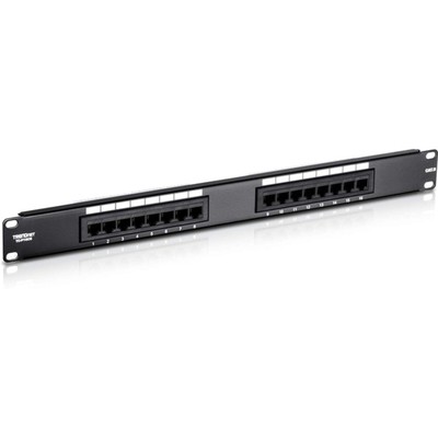 TRENDnet - TC-P16C6 - TRENDnet 16-Port Cat6 Unshielded Patch Panel, Wallmount