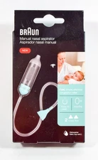 1 BRAUN Manual Nasal Aspirator for Babies & Kids Easy to Clean BPA Free