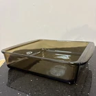Pyrex Corning  Amber Glass 21x21x5cm Casserole Dish Baking Pan 8x8x2