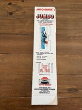 1990 Nos Cardboard Horses Auto-shade Jumbo Sunshade Car Truck Mustang Bronco Fan
