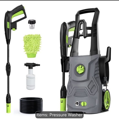 #ad High Pressure Washer 4500PSI 2.8GPM with 4 Quick Connect Nozzles for Cleaning $93.48