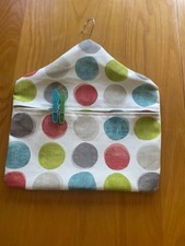 Handmade جديد Multicoloured Circle Design Peg حقيبة