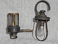 Vintage, Nautical , Maritime, Brass Cage Light, Lamps , WW2-Great Porch  Light ?