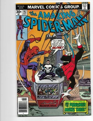 Amazing Spider-Man 162 1976 Marvel Comics VF 8.0 Punisher Nightcrawler Jigsaw