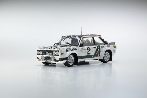 Kyosho KY8376G Fiat 131 Abarth Alitalia N 2 Rally Montecarlo 1978-image