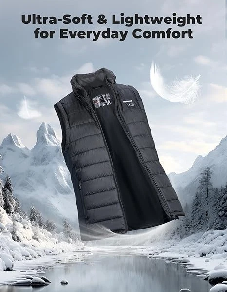 Men's Electric HEATED vest - Black Large - Hunting Outdoors NEW - No Battery
Opens in a new window o