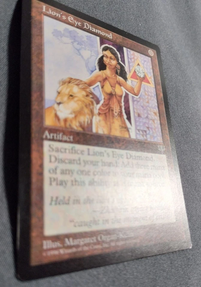 MTG / EN / Lion's Eye Diamond / Mirage 1996  (NM) - Bild 3 von 4