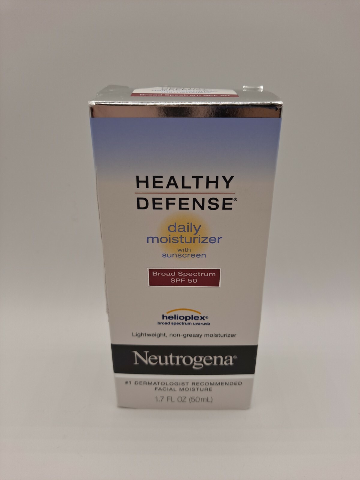 neutrogena daily moisturizer spf 50