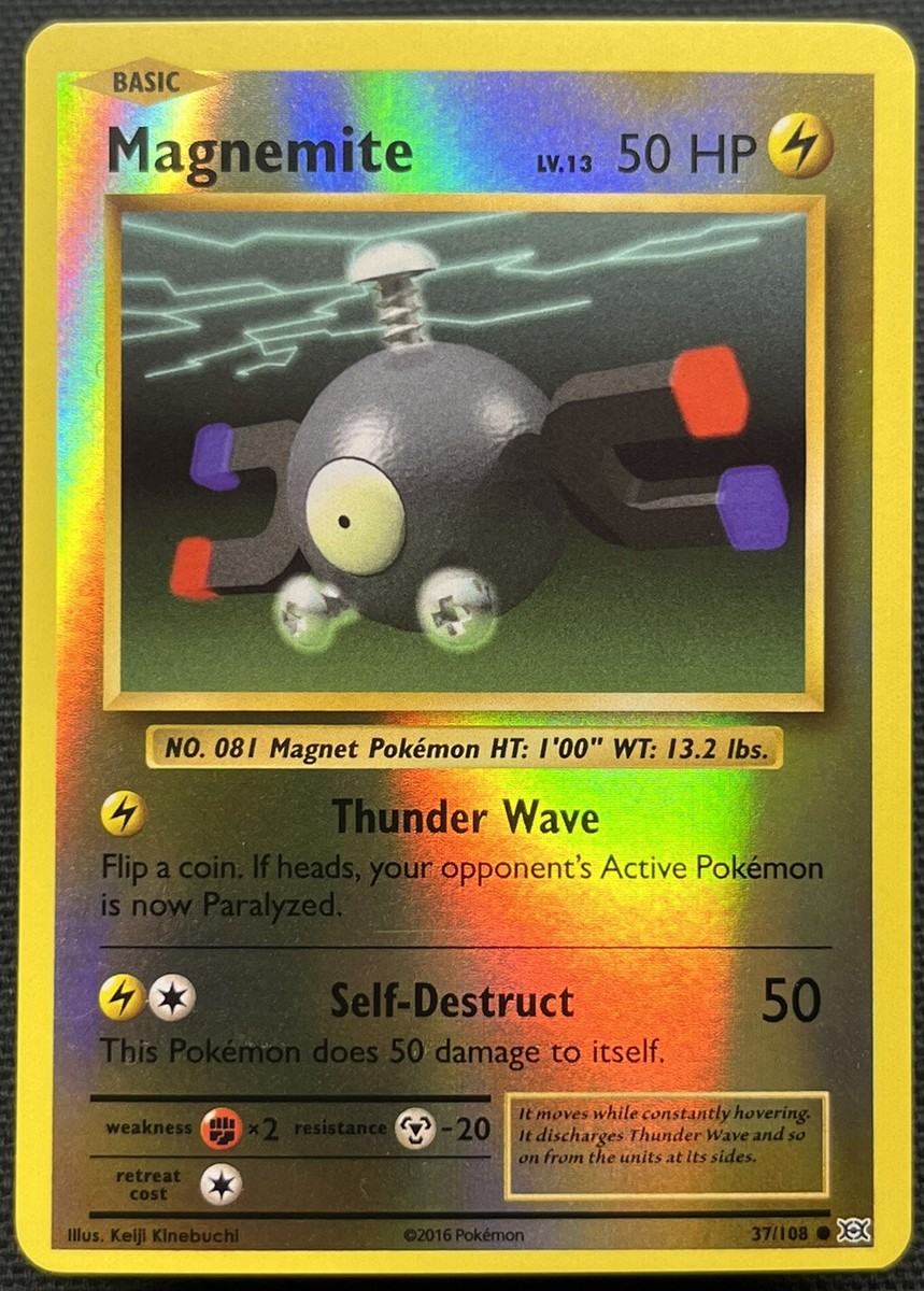 2016 magnemite pokemon card value Pokemon - Magnemite - Evolutions 2016