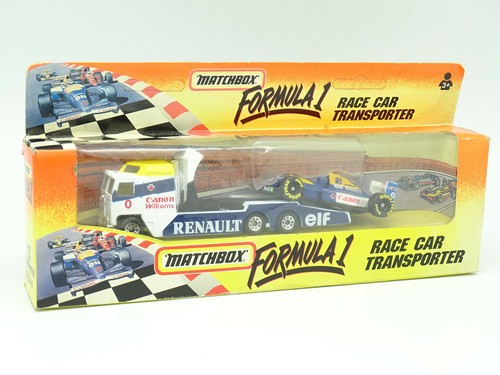 Matchbox 1/64 - Camion F1 Race Car Transporter Williams Renault