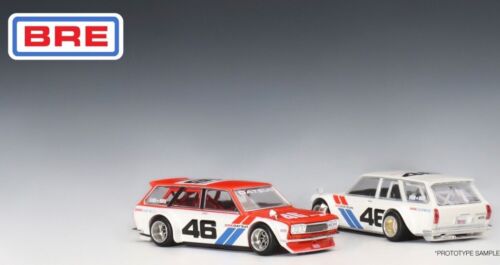 Mini GT Kaido House 1:64 Datsun Kaido 510 Wagon BRE Versión 1, 2 Rojo y Blanco - Imagen 2 de 2
