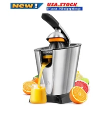 Exprimidor de limones naranja citricos portátil de acero inoxidable NEW