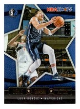 Luka Doncic 2020-21 Hoops Lights Camera Action Holo #18 Insert Card