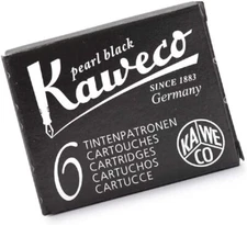 Kaweco INK-BK refills, cartridges and ink extinguisher, black