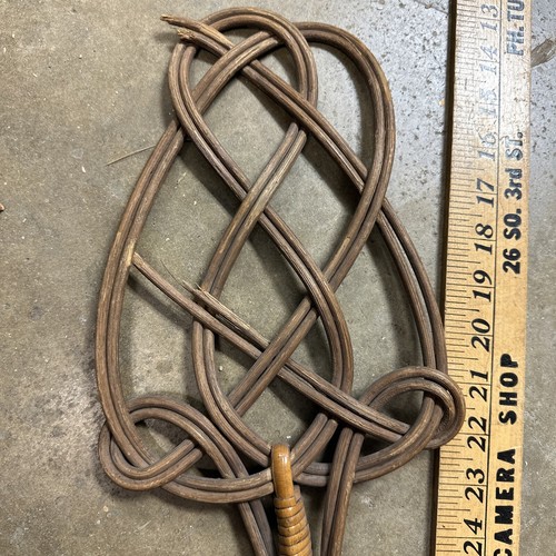 vintage wicker rug beater 35” Has Damage - Picture 5 of 6
