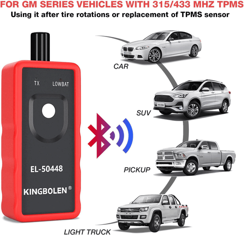 EL-50448 TPMS Reset Tool Relearn Tool Auto Tire Pressure Sensor For GM Vehicles - Picture 2 of 9