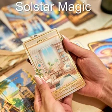 Limited Edition The Places Oracle Deck Solstar Magic w/ Keywords 83 Oracle Cards