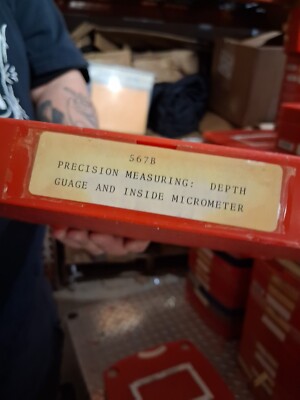16mm educational film: PRECISION MEASURING: DEPTH GAUGE AND INSIDE MICROMETER