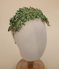 Bridal Crystal Headband for Wedding Party Silver Large Crystal Headpiece Hair...