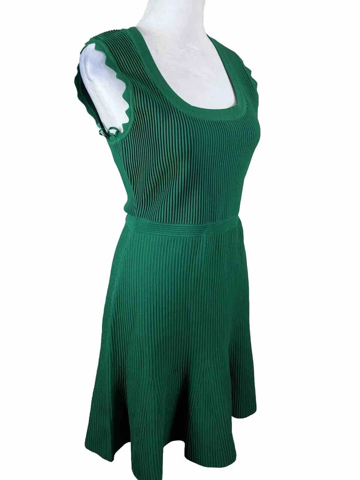 Vestido Diane Von Furstenberg para mujer talla S verde Foto 2 de 4