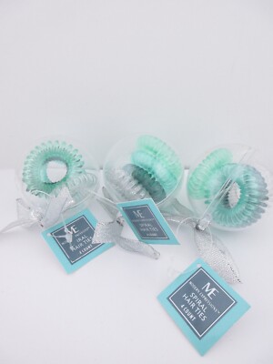 Modern Expressions Spiral Hair Ties, 4 ct ea, 3 pk = 12 TOTAL - FREE SHIPPING