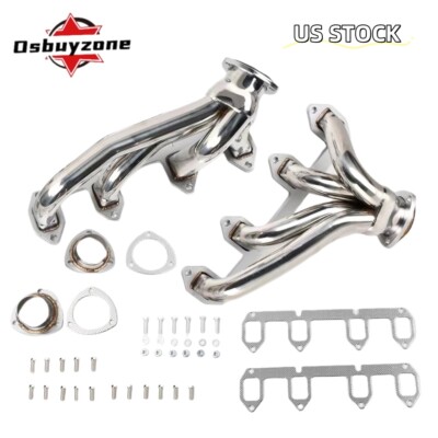 Stainless Shorty Hugger Exhaust Headers for Ford Big Block FE 330 360 390 428 V8