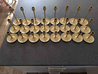 Kerzenständer (gold) Set für Hochzeiten