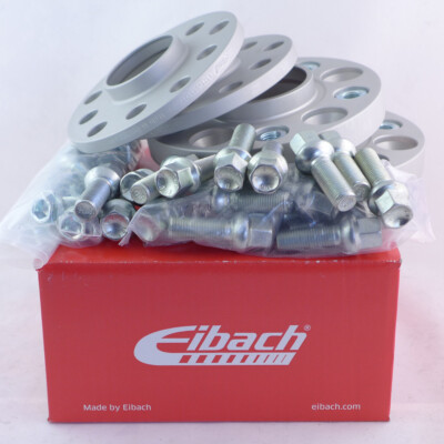 Eibach Spurverbreiterung VA+HA ABE 40/50mm silber für BMW X5 X6 F15 F16 E70 E71
