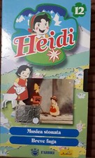 HEIDI - 12 MUSICA STONATA - BREVE FUGA - VIDEOCASSETTA VHS FABBRI