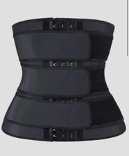 Women Waist Trainer Sauna Neoprene Sweat Belt Tummy Control Yoga Gym Body Shaper