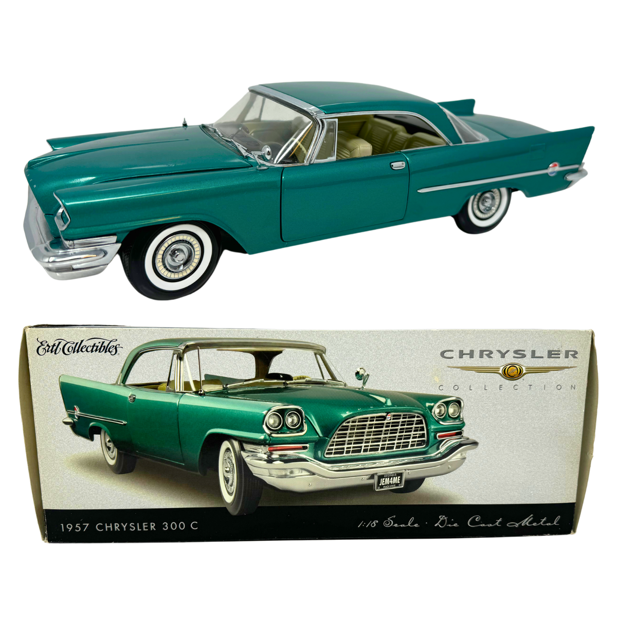Ertl Chrysler Collection 1957 Chrysler 300 C 1:18 Diecast | eBay