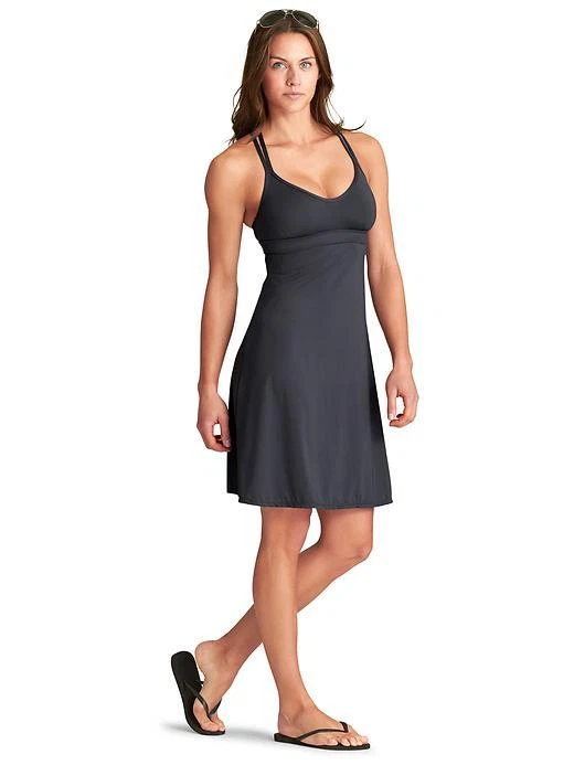 NWT Athleta Coastline Swim Dress, ASPHALT SIZE XS #964423 W0808