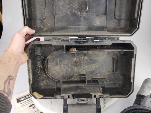 Porter Cable Random Orbit Sander 5-inch Disc 343 Case 8 Hole Sanding Tool Filter - Picture 16 of 17