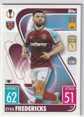 Topps Match Attax Champions League 21/22 Nr. 105 Ryan Fredericks