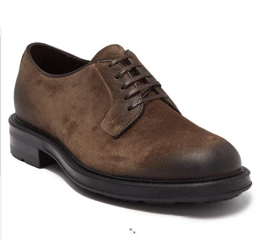 Bruno Magli Ozzy Taupe Suede Size 7.5 - Image 2 of 2