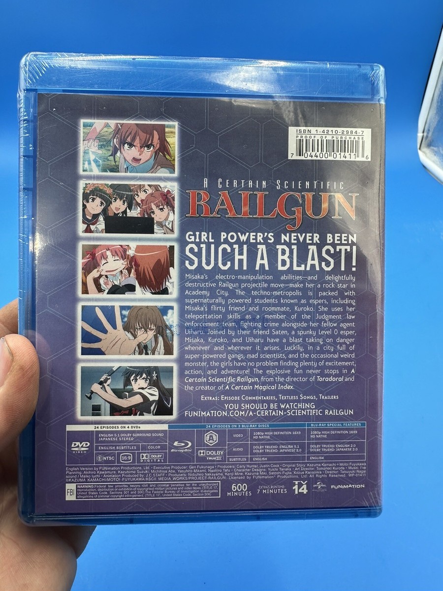 A Certain Scientific Railgun: the Complete Season 1 (Blu-ray
