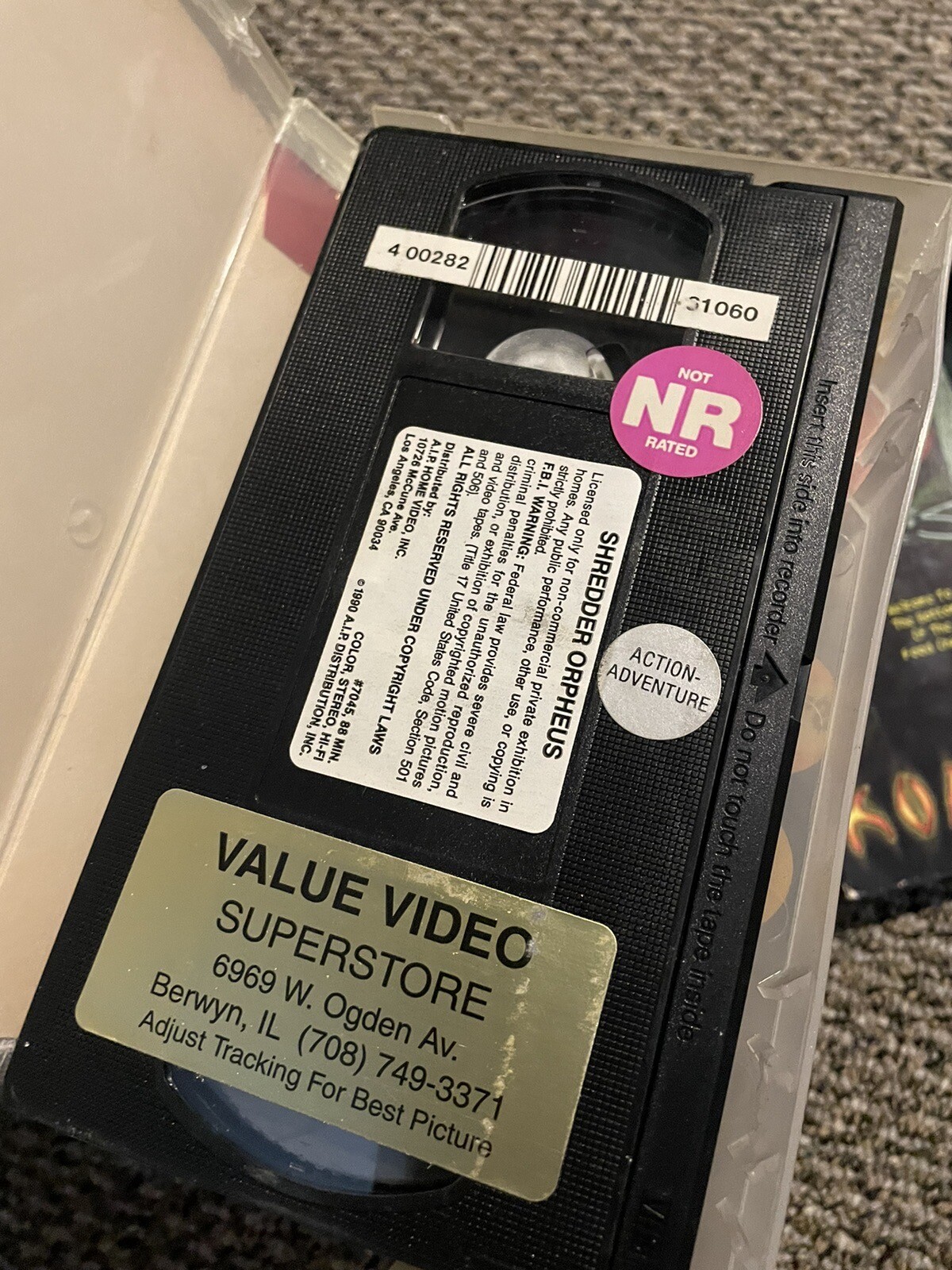 vhs lot horror dvd bluray Slipcase Cutbox Former Rental Full Details