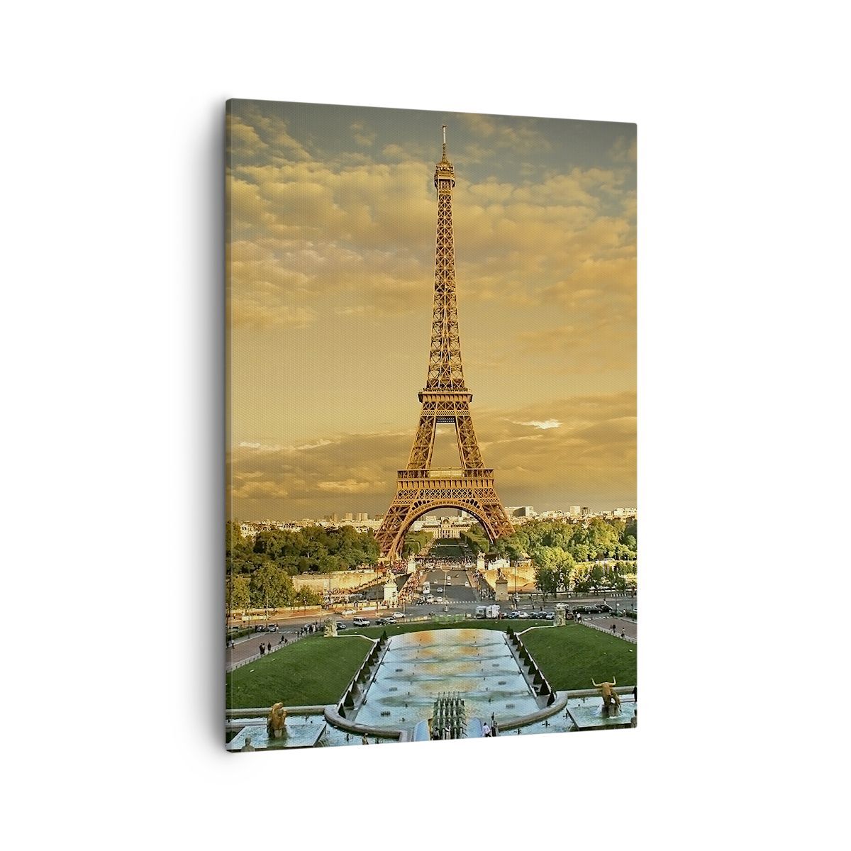 Quadro su Tela 50x70cm Torre Eiffel Francia Parigi Stampe Immagini Quadri Murale