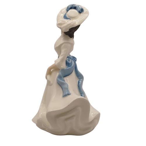 Vintage 1981 Royal Doulton Bone China Women Figurine Tableware 8"x 5"x 4.25" - Picture 4 of 6